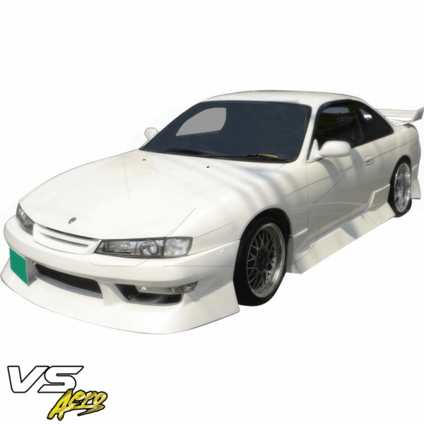 VSaero FRP URA Front Bumper for Nissan 240SX (S14) 1997-1998 - Image 5