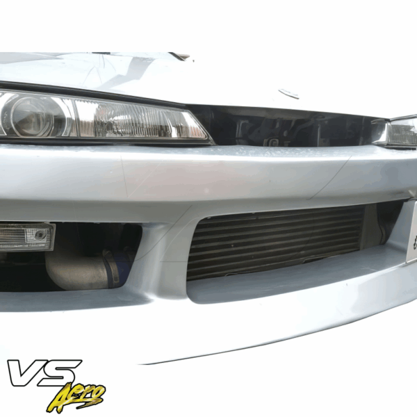 VSaero FRP URA Front Bumper for Nissan 240SX (S14) 1997-1998 - Image 7