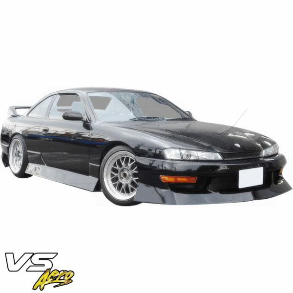VSaero FRP URA Front Bumper for Nissan 240SX (S14) 1997-1998 - Image 9