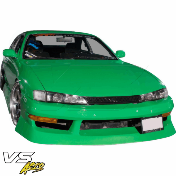 VSaero FRP URA Front Bumper for Nissan 240SX (S14) 1997-1998 - Image 12