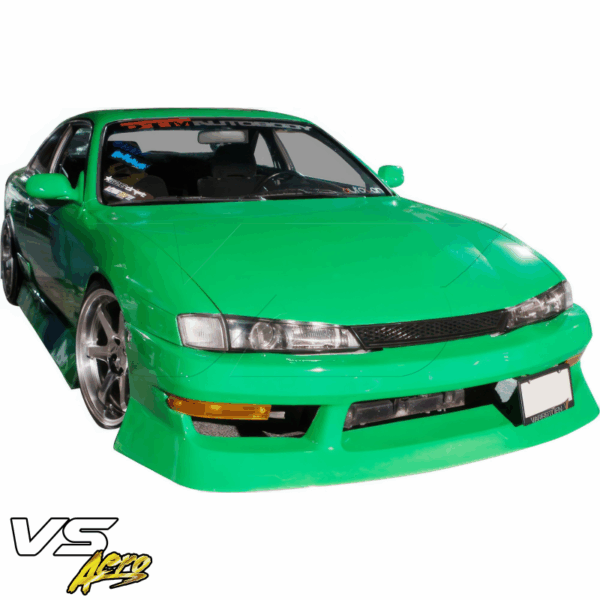 VSaero FRP URA Front Bumper for Nissan 240SX (S14) 1997-1998 - Image 14