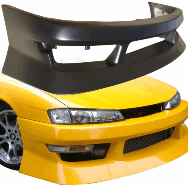 VSaero FRP URA Front Bumper for Nissan 240SX (S14) 1997-1998 - Image 16