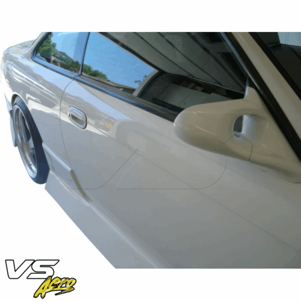 VSaero FRP URA Side Skirts for Nissan 240SX (S14) 1995-1998 - Image 4