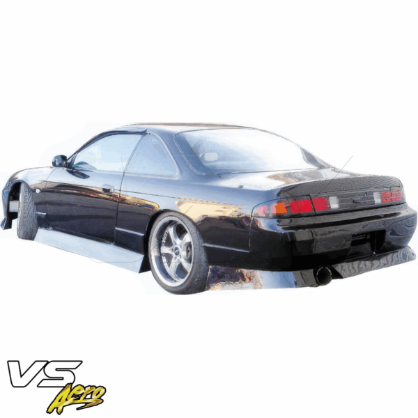 VSaero FRP URA Side Skirts for Nissan 240SX (S14) 1995-1998 - Image 6