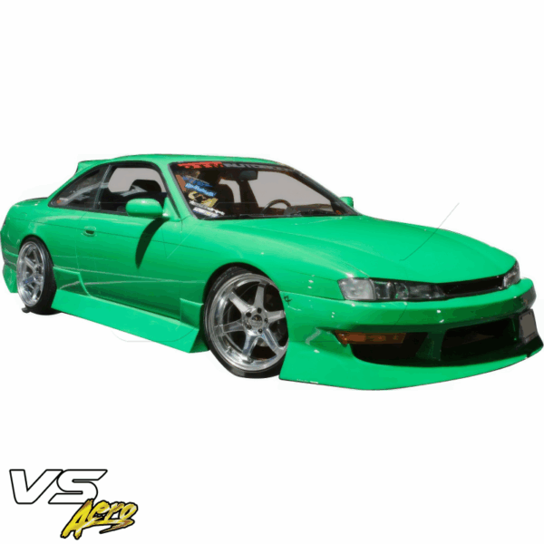 VSaero FRP URA Side Skirts for Nissan 240SX (S14) 1995-1998 - Image 9