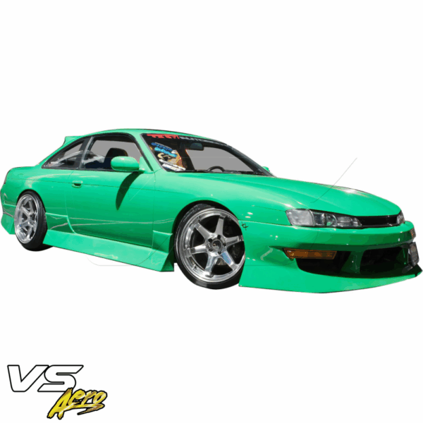 VSaero FRP URA Side Skirts for Nissan 240SX (S14) 1995-1998 - Image 11