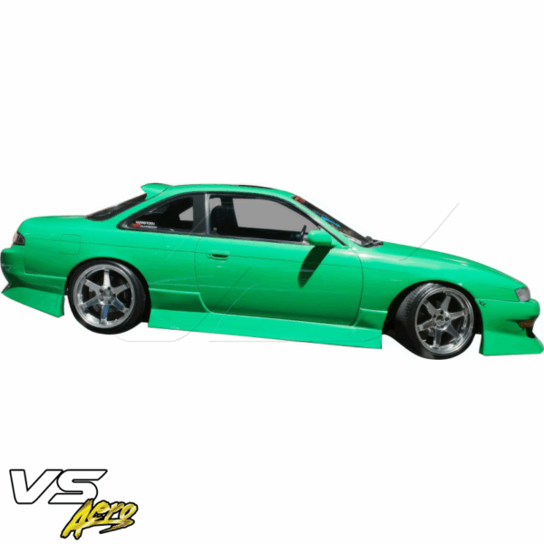 VSaero FRP URA Side Skirts for Nissan 240SX (S14) 1995-1998 - Image 13