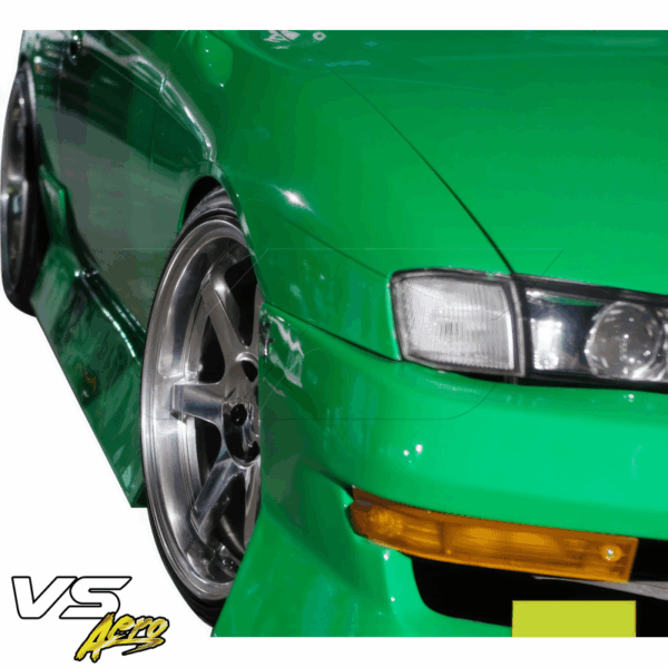 VSaero FRP URA Side Skirts for Nissan 240SX (S14) 1995-1998 - Image 16