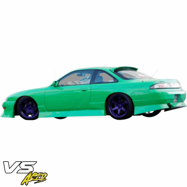 VSaero FRP URA Side Skirts for Nissan 240SX (S14) 1995-1998 - Image 17