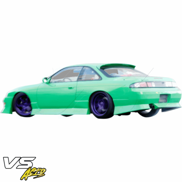 VSaero FRP URA Side Skirts for Nissan 240SX (S14) 1995-1998 - Image 19