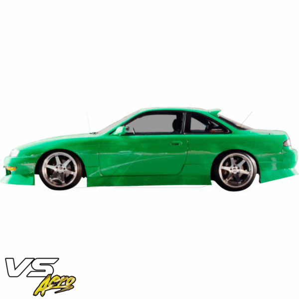 VSaero FRP URA Side Skirts for Nissan 240SX (S14) 1995-1998 - Image 20