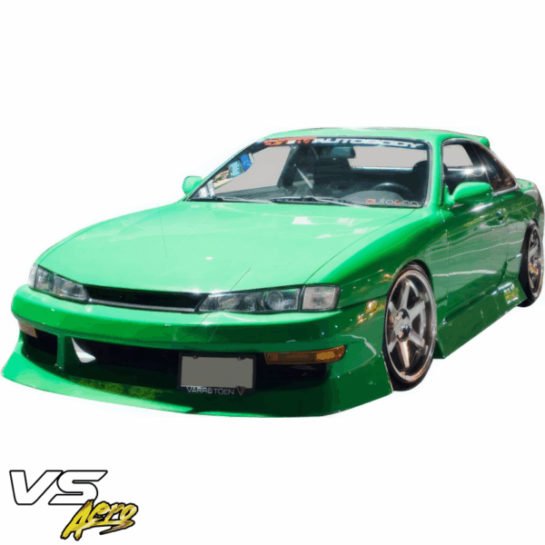 VSaero FRP URA Side Skirts for Nissan 240SX (S14) 1995-1998 - Image 21