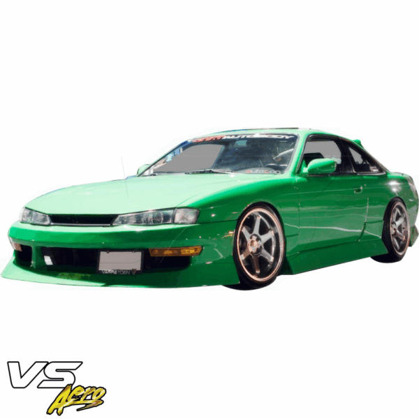 VSaero FRP URA Side Skirts for Nissan 240SX (S14) 1995-1998 - Image 22