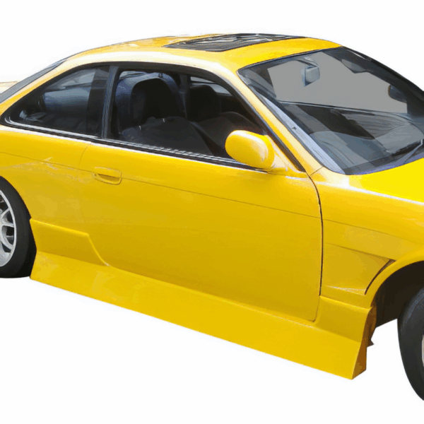 VSaero FRP URA Side Skirts for Nissan 240SX (S14) 1995-1998 - Image 26
