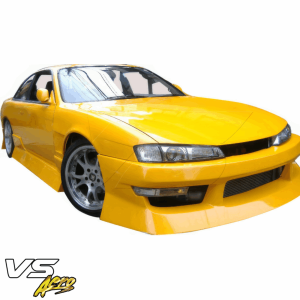 VSaero FRP URA Side Skirts for Nissan 240SX (S14) 1995-1998 - Image 28