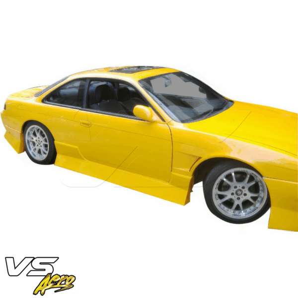 VSaero FRP URA Side Skirts for Nissan 240SX (S14) 1995-1998 - Image 29