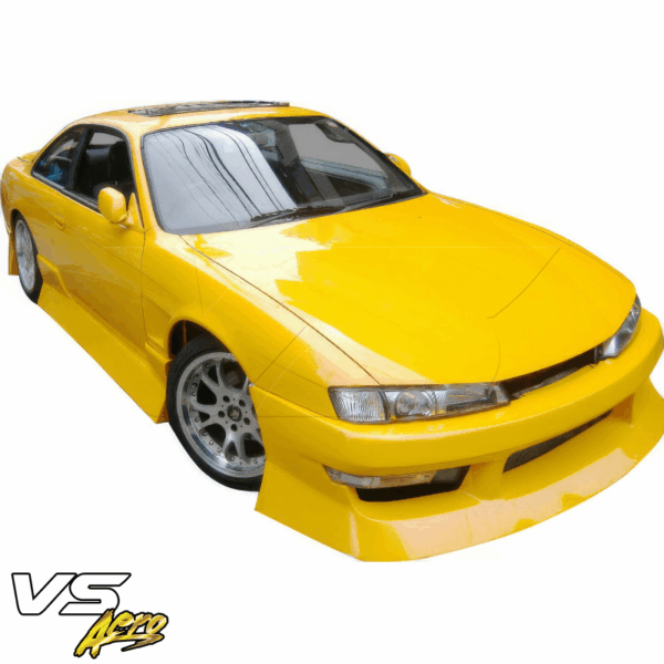 VSaero FRP URA Side Skirts for Nissan 240SX (S14) 1995-1998 - Image 31