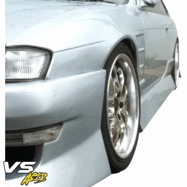 VSaero FRP URA Side Skirts for Nissan 240SX (S14) 1995-1998 - Image 36