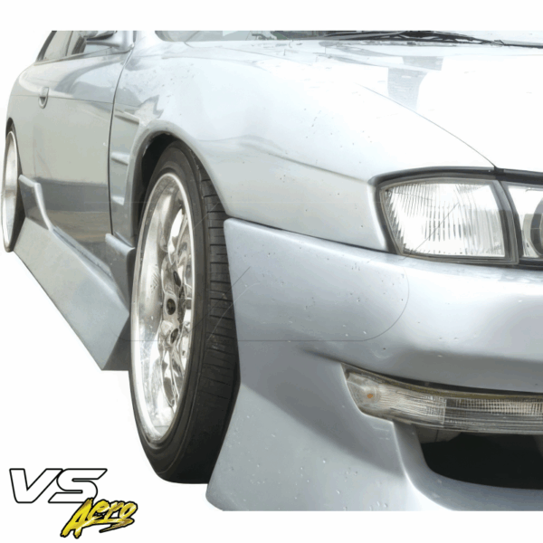 VSaero FRP URA Side Skirts for Nissan 240SX (S14) 1995-1998 - Image 37