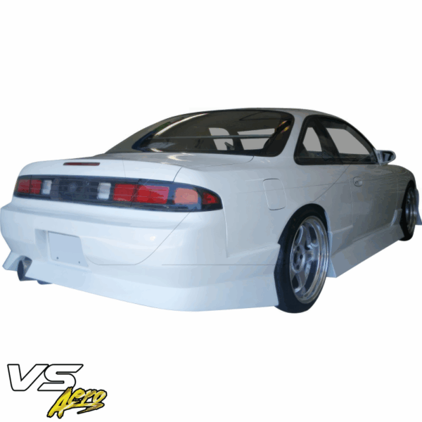 VSaero FRP URA Rear Bumper for Nissan 240SX (S14) 1995-1998 - Image 4