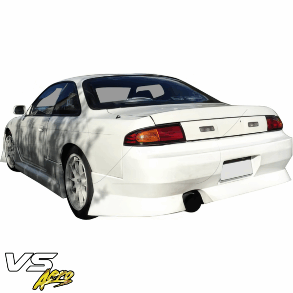 VSaero FRP URA Rear Bumper for Nissan 240SX (S14) 1995-1998 - Image 5