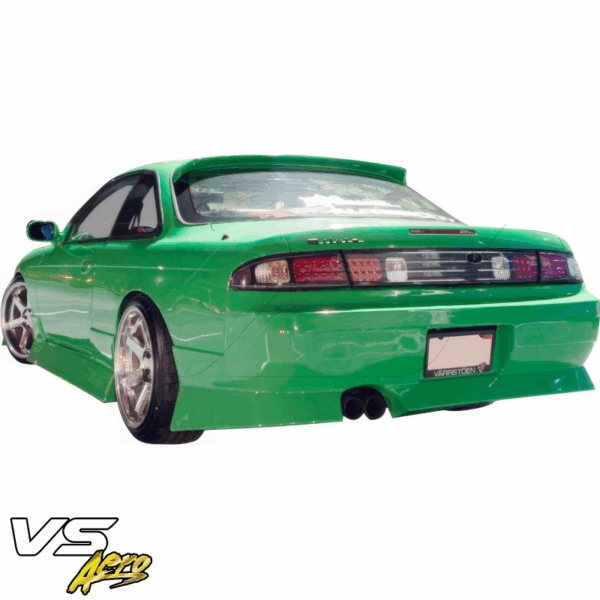 VSaero FRP URA Rear Bumper for Nissan 240SX (S14) 1995-1998 - Image 11