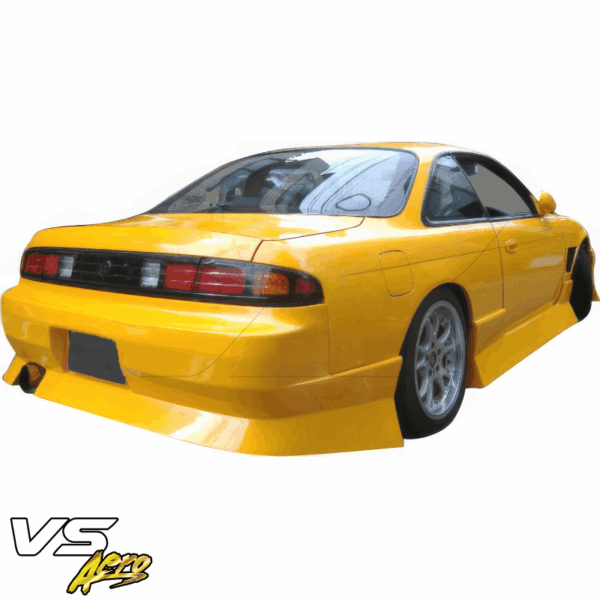 VSaero FRP URA Rear Bumper for Nissan 240SX (S14) 1995-1998 - Image 16