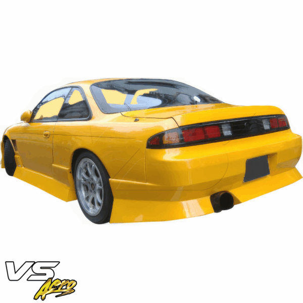 VSaero FRP URA Rear Bumper for Nissan 240SX (S14) 1995-1998 - Image 18