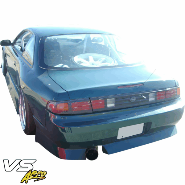 VSaero FRP URA Rear Bumper for Nissan 240SX (S14) 1995-1998 - Image 20