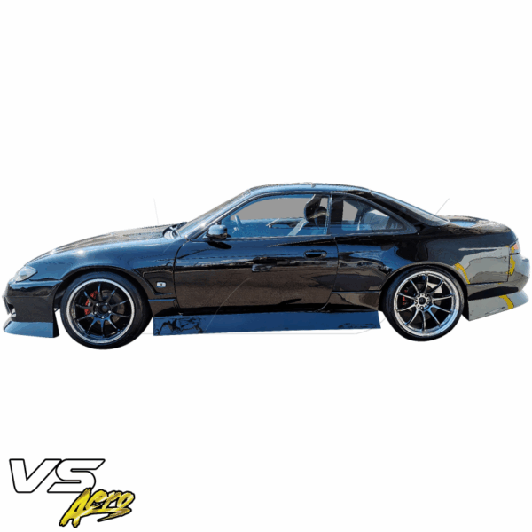 VSaero FRP MSPO S14.5 Conversion Fenders (front) for Nissan 240SX (S14) 1995-1998 - Image 2