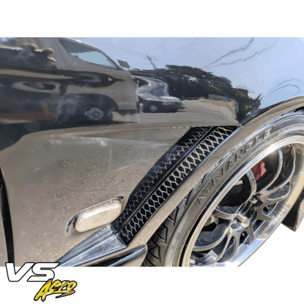 VSaero FRP MSPO S14.5 Conversion Fenders (front) for Nissan 240SX (S14) 1995-1998 - Image 4