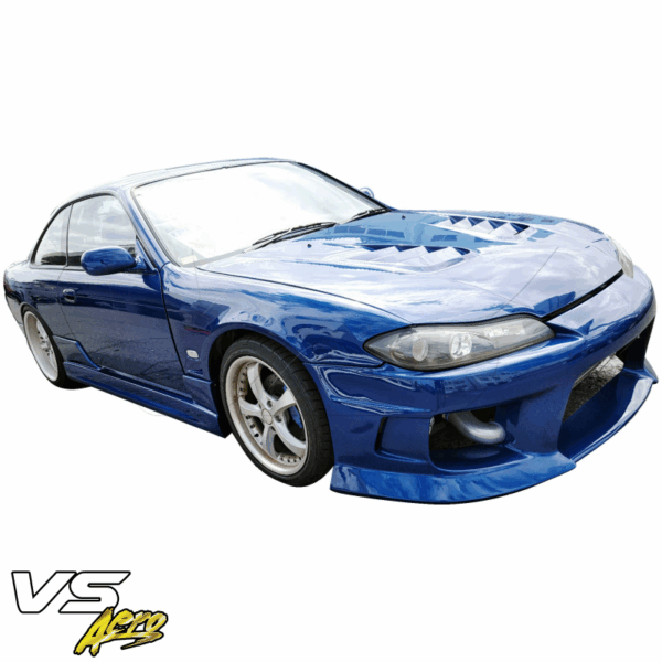 VSaero FRP MSPO S14.5 Conversion Fenders (front) for Nissan 240SX (S14) 1995-1998 - Image 12