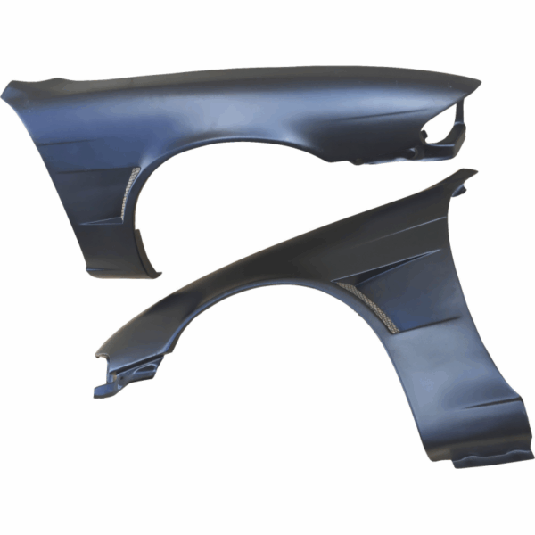 VSaero FRP MSPO Wide Body Fenders (front) 25mm for Nissan 240SX (S14) 1995-1996 - Image 9