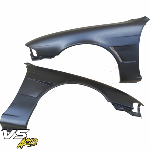 VSaero FRP MSPO Wide Body Fenders (front) 25mm for Nissan 240SX (S14) 1995-1996 - Image 10