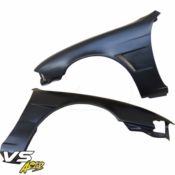 VSaero FRP MSPO Wide Body Fenders (front) 25mm for Nissan 240SX (S14) 1995-1996 - Image 11