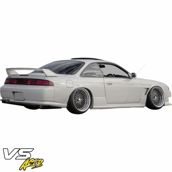 VSaero FRP MSPO Wide Body Fenders (front) 25mm for Nissan 240SX (S14) 1997-1998 - Image 5