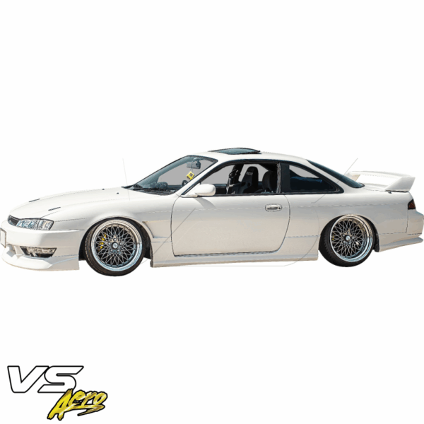 VSaero FRP MSPO Wide Body Fenders (front) 25mm for Nissan 240SX (S14) 1997-1998 - Image 8