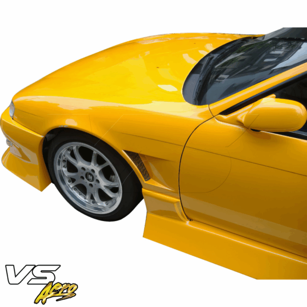VSaero FRP MSPO Wide Body Fenders (front) 25mm for Nissan 240SX (S14) 1997-1998 - Image 15