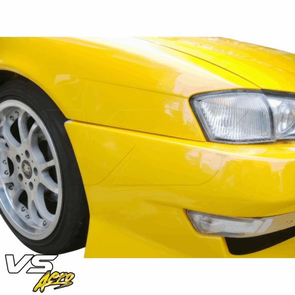 VSaero FRP MSPO Wide Body Fenders (front) 25mm for Nissan 240SX (S14) 1997-1998 - Image 16