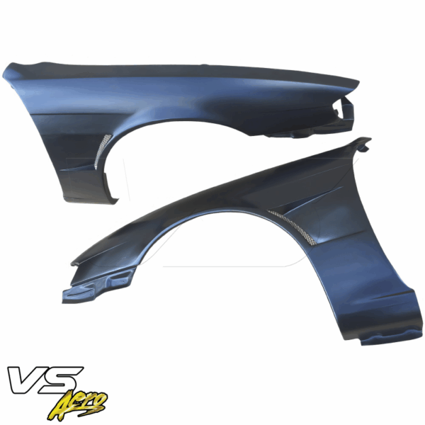 VSaero FRP MSPO Wide Body Fenders (front) 25mm for Nissan 240SX (S14) 1997-1998 - Image 28