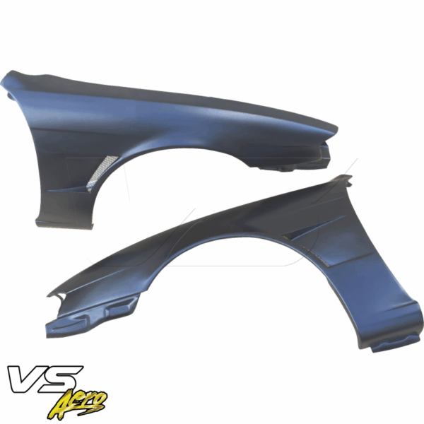 VSaero FRP MSPO Wide Body Fenders (front) 25mm for Nissan 240SX (S14) 1997-1998 - Image 29