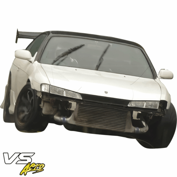 VSaero FRP MSPO Wide Body Fenders (front) 25mm for Nissan 240SX (S14) 1997-1998 - Image 32