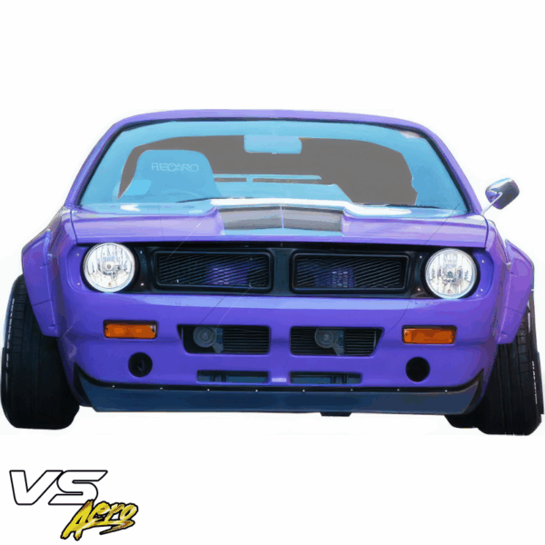 VSaero FRP TKYO Boss Wide Body Front Bumper for Nissan 240SX (S14) 1995-1998 - Image 8