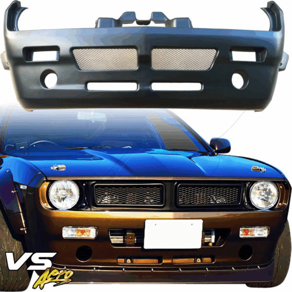 VSaero FRP TKYO Boss Wide Body Front Bumper for Nissan 240SX (S14) 1995-1998 - Image 31