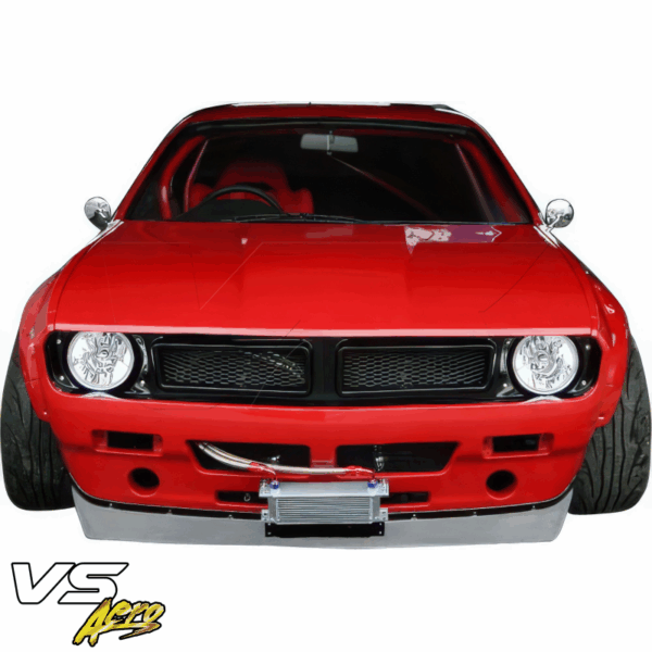 VSaero FRP TKYO Boss Wide Body Front Lip Valance for Nissan 240SX (S14) 1995-1998 - Image 16