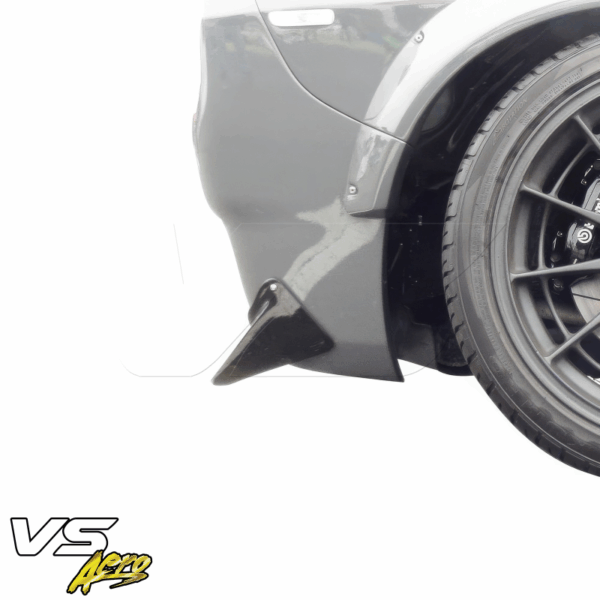 VSaero FRP TKYO Boss Wide Body Front Lip Valance for Nissan 240SX (S14) 1995-1998 - Image 21
