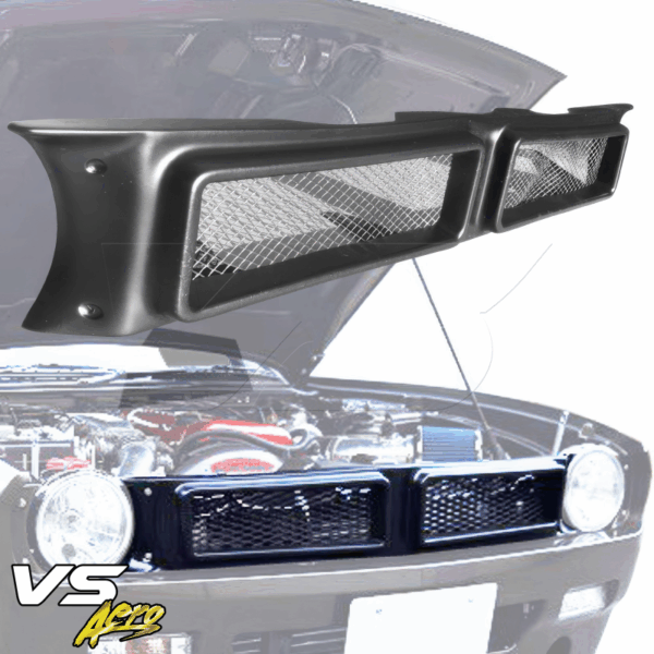 VSaero FRP TKYO Boss Wide Body Grille for Nissan 240SX (S14) 1995-1998 - Image 6