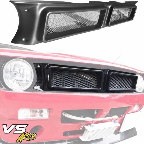 VSaero FRP TKYO Boss Wide Body Grille for Nissan 240SX (S14) 1995-1998 - Image 23