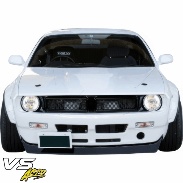 VSaero FRP TKYO Boss Wide Body Hood for Nissan 240SX (S14) 1995-1998 - Image 2