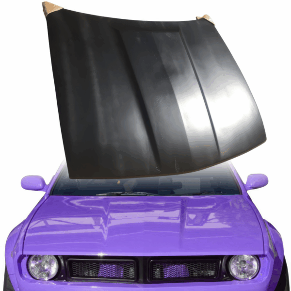 VSaero FRP TKYO Boss Wide Body Hood for Nissan 240SX (S14) 1995-1998 - Image 4